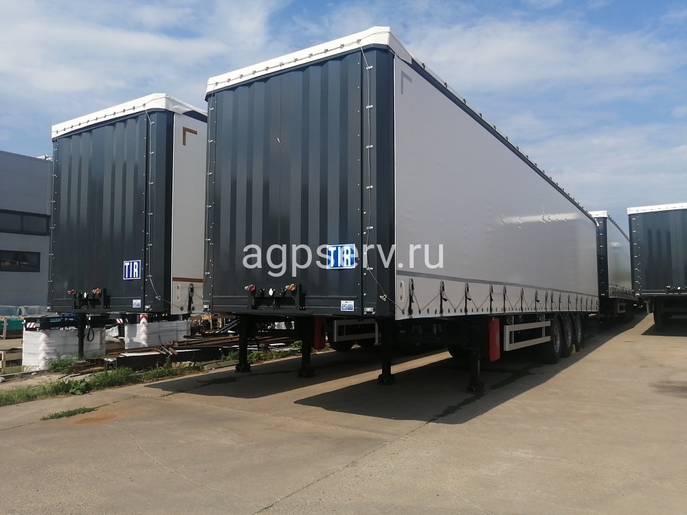 ТЕНТОВЫЙ ПОЛУПРИЦЕП ОБЪЁМОМ 92 м3 UАТ-SСFG-9226.01
